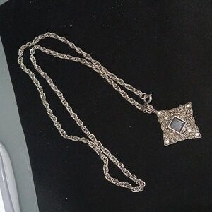 Silver Star Pendant Necklace